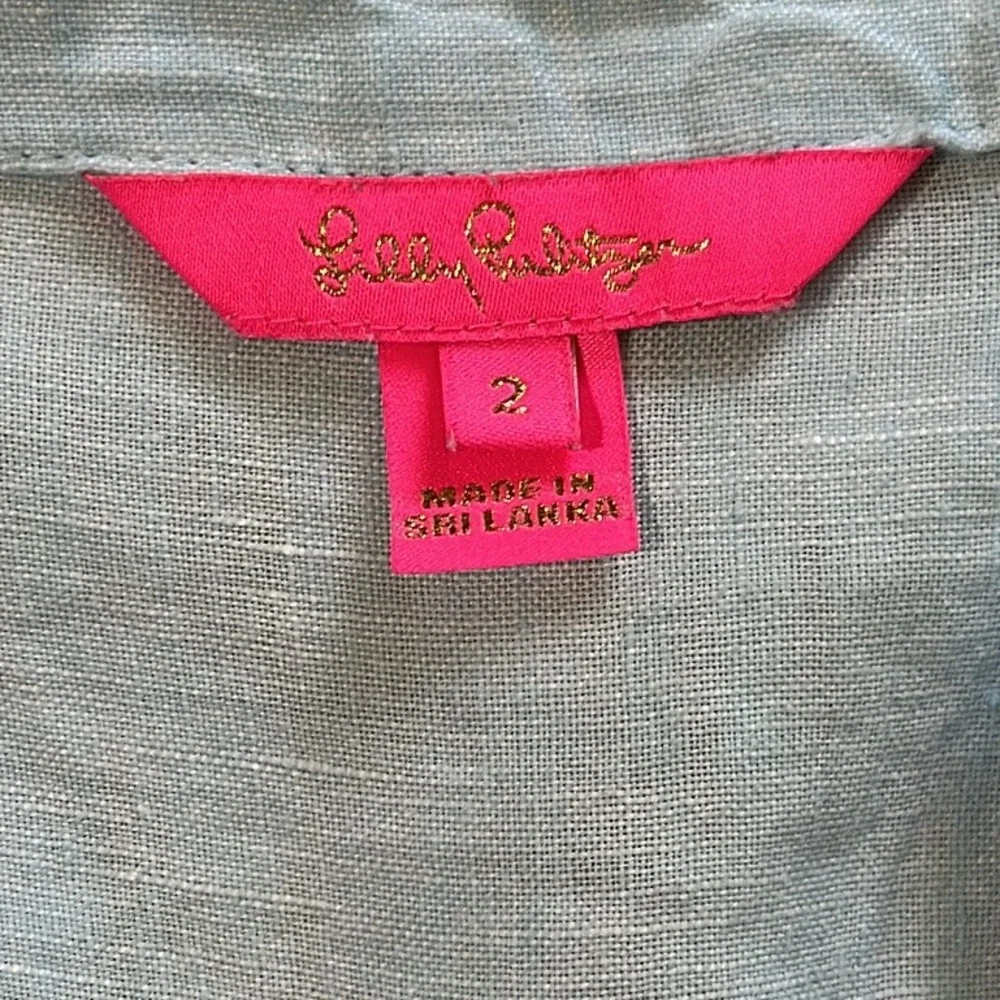 Lilly Pulitzer Mialeigh Linen Top